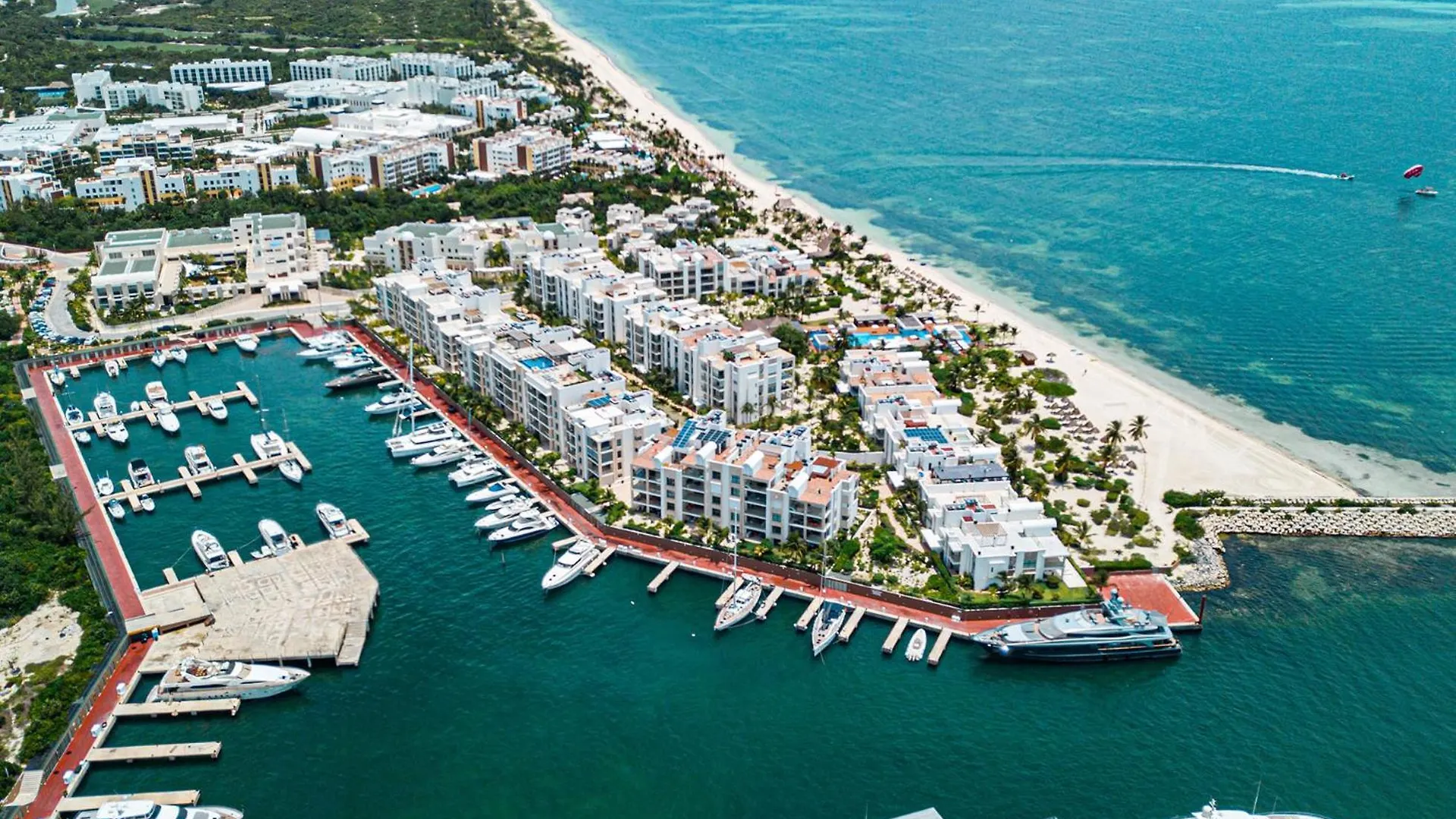 Appartamento Beach Front Marina & Golf Luxe Condo Playa Mujeres Cancún